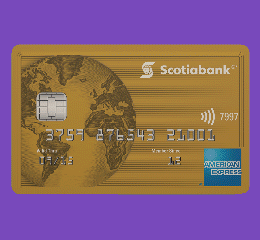 Scotiabank credit card rewards points offer email with rotating card graphic 